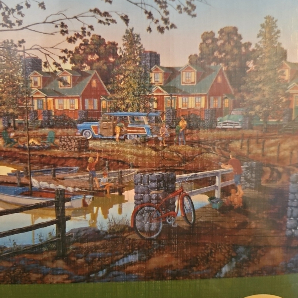 Cobble Hill 500 Piece Puzzle "Away From It All" - Picture 4 of 4